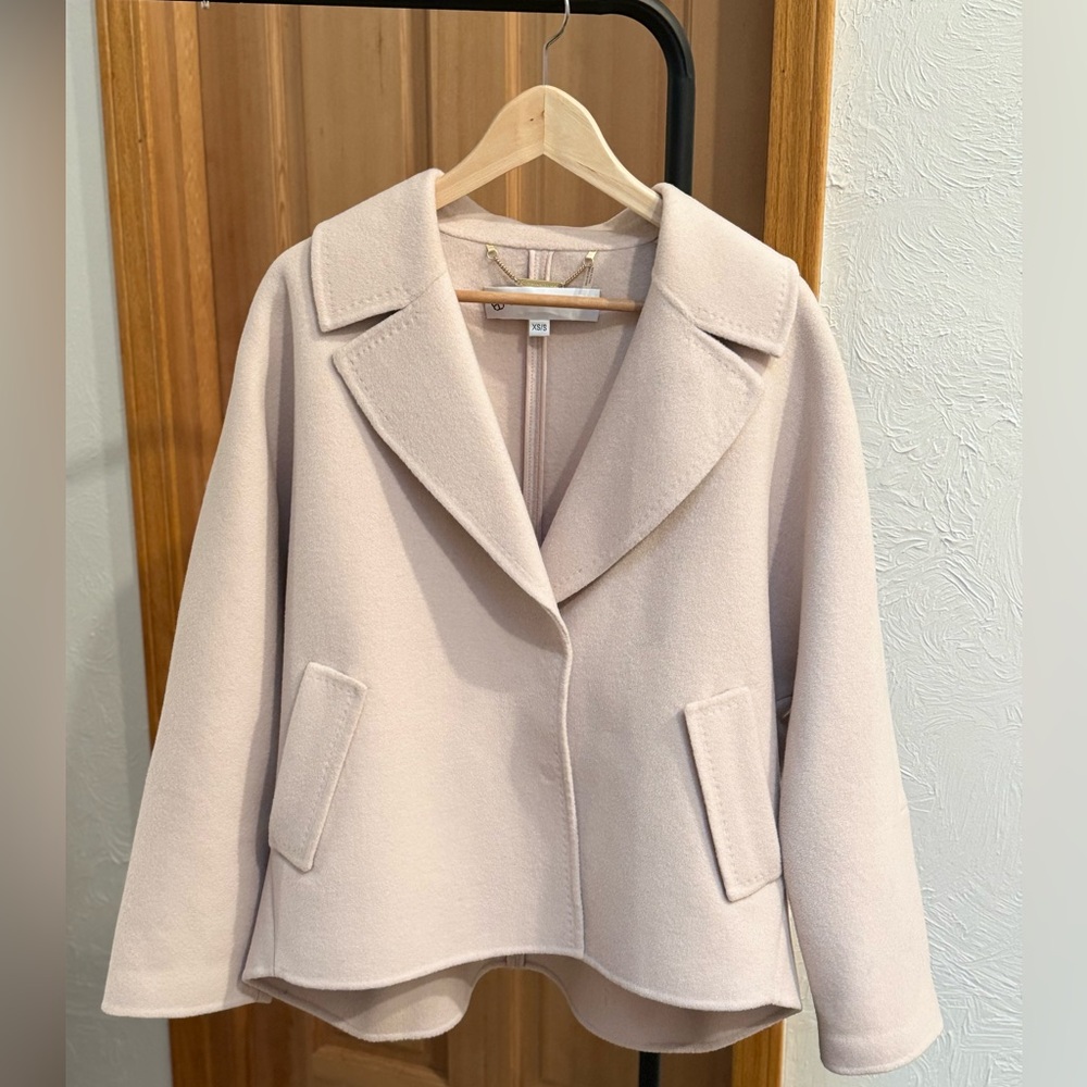 Trina Turk Wool Jacket | Ivory/Off-White | Size: XS/Small | Like new condition